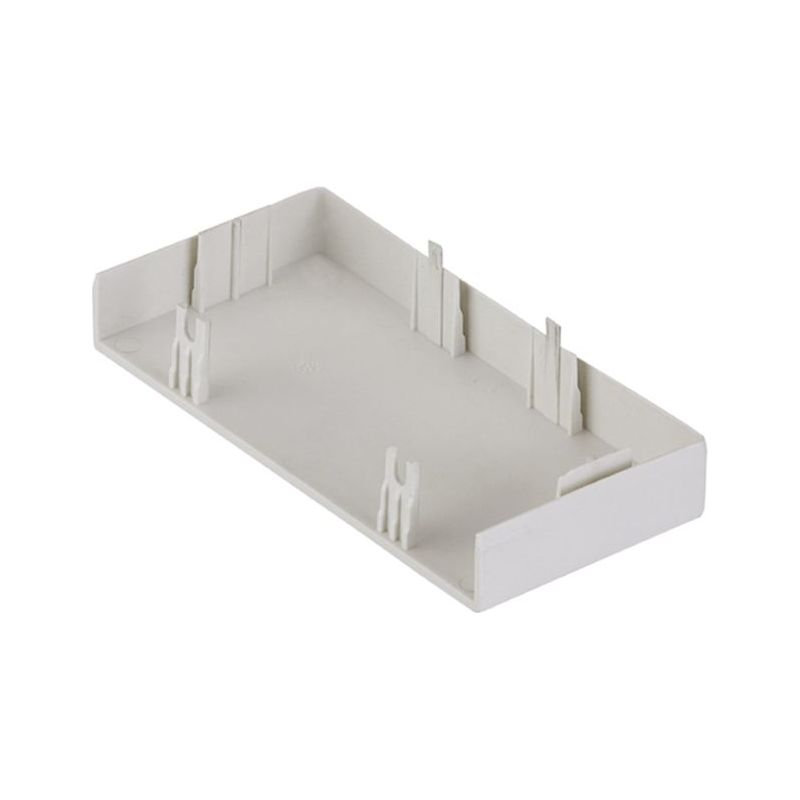 Endstück GEB-K 130x60mm Kst li/re aws RAL9010 EPBR 60130 aw
