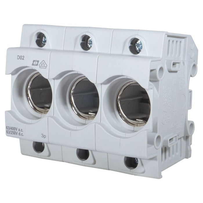 D0-Sicherungssockel 3p D02 REG 63A 400V Kst ENZSK 63302