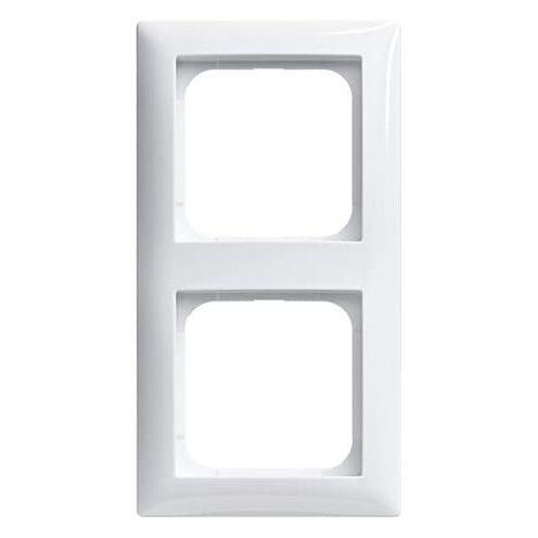 BUSCH-JAEGER Rahmen 2f aws glz Kst Busch-balance SI 1722-914 f.GEB-K