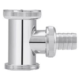 ASW Abfluß-Zwischenstück m. Schl.-Ver. 1 1/4" für Wasch- und Spülmaschine