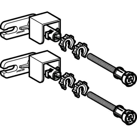 GE Duofix Set Wandanker für Einzelmontage