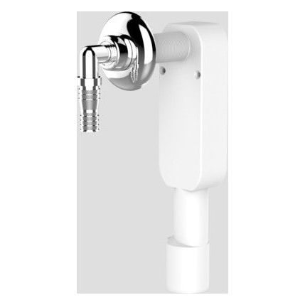 SANIT Wandeinbau-Geruchverschluss für Wasch-o.Geschirrspül,3/4-1" x40/50,"