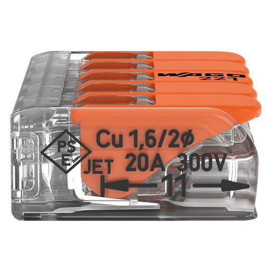 WAGO Steckklemme 5f 450V 32A 0,2-4qmm