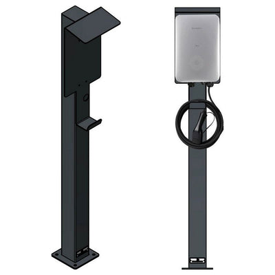 Ladesäule passend für Sungrow Wallbox mit Dach