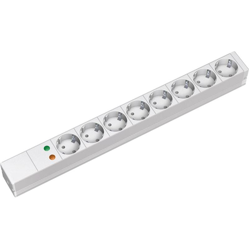 Steckdosenleiste 19 1HE ÜSS LED E333.404 8Steckd 230V