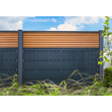 Zaunfeld mit integriertem PV-Modul 445W