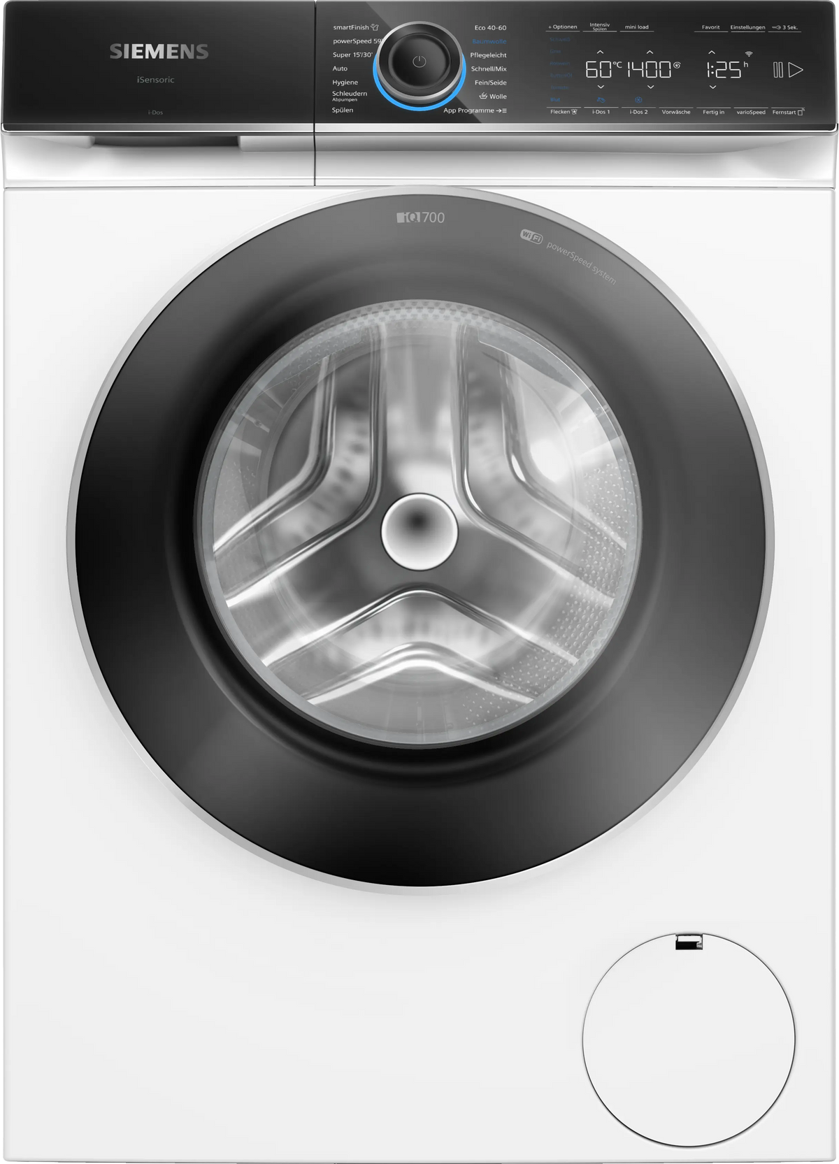 Siemens iQ700 WG44B2A40 Waschmaschine 9 kg – i-Dos, 1400 U/min, Home Connect
