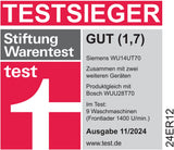 Siemens iQ500 WU14UT70 Waschmaschine 8 kg – 1400 U/min, unterbaufähig