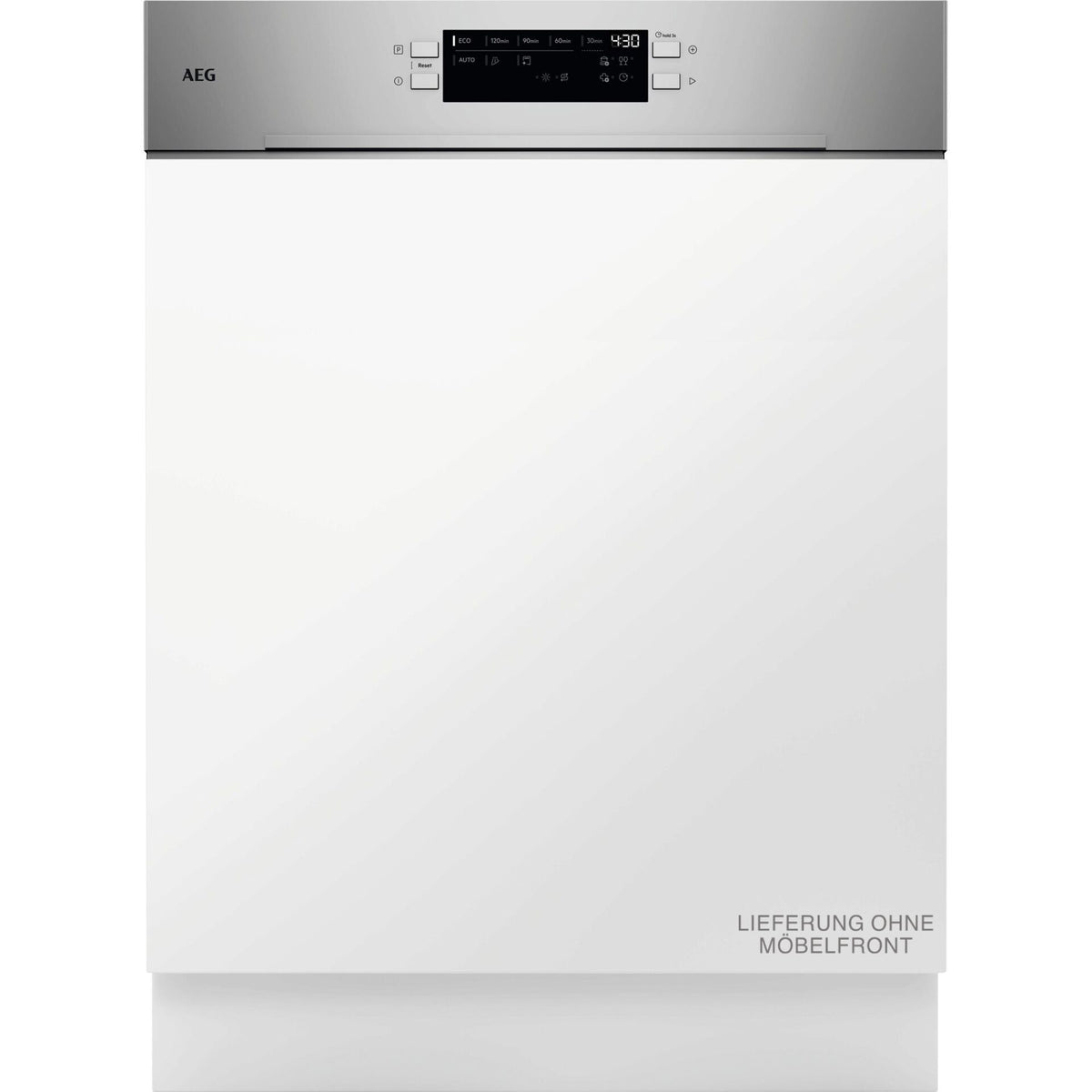 AEG Serie 6000 GT6200C2SGM Geschirrspüler teilintegriert 60 cm – EEK C