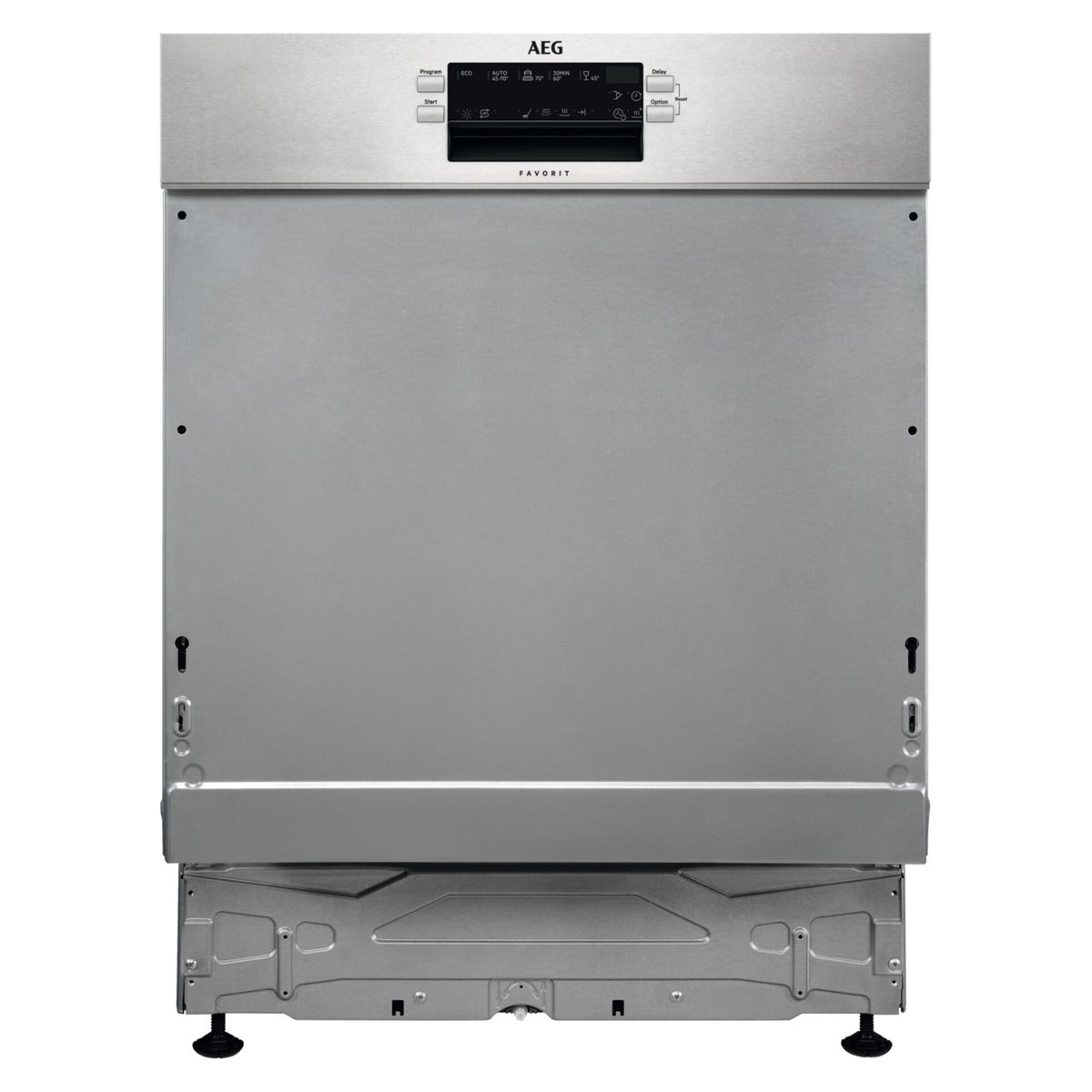 AEG Serie 6000 GT6200C2SGM Geschirrspüler teilintegriert 60 cm – EEK C