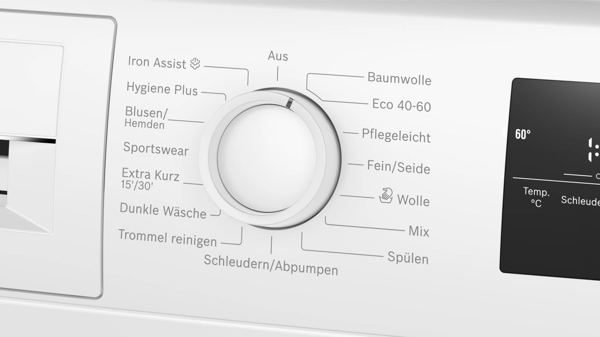 Bosch Serie 4 WAN28272 Waschmaschine 8 kg – EEK A, 1400 U/min, Iron Assist