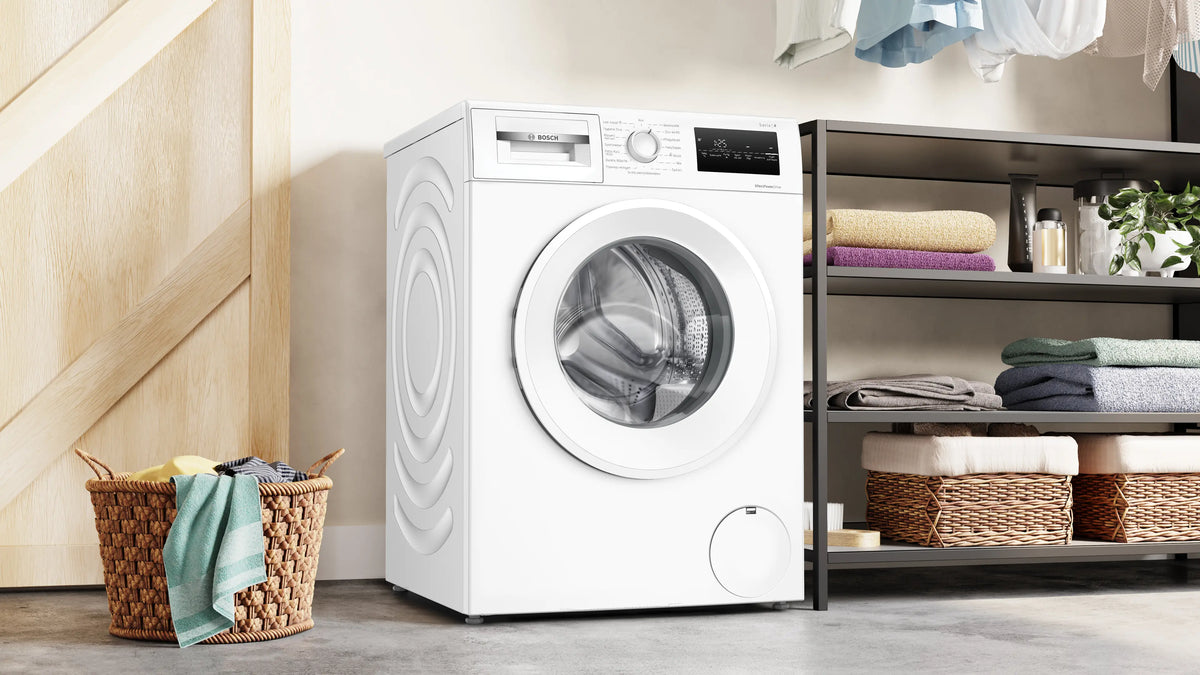 Bosch Serie 4 WAN28272 Waschmaschine 8 kg – EEK A, 1400 U/min, Iron Assist