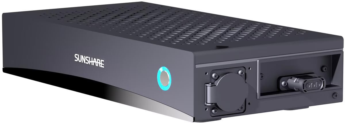 SUNSHARE GLORY SR-C1K2EU Hybrid-Wechselrichter – 800 W, 2 MPPT