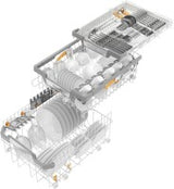 Miele G 5940 SCi SL Geschirrspüler integriert 45 cm – EEK B, Miele@home