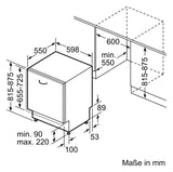 BOSCH-HG Geschirrspüler C edst vollint SMV2HTX06E