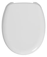 Hamberger Concept 200 WC-Sitz mit Edelstahlbef. weiss