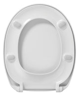 Hamberger Concept 200 WC-Sitz mit Edelstahlbef. weiss