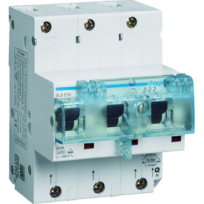 HAGER SLS-Schalter E 3p 50A
