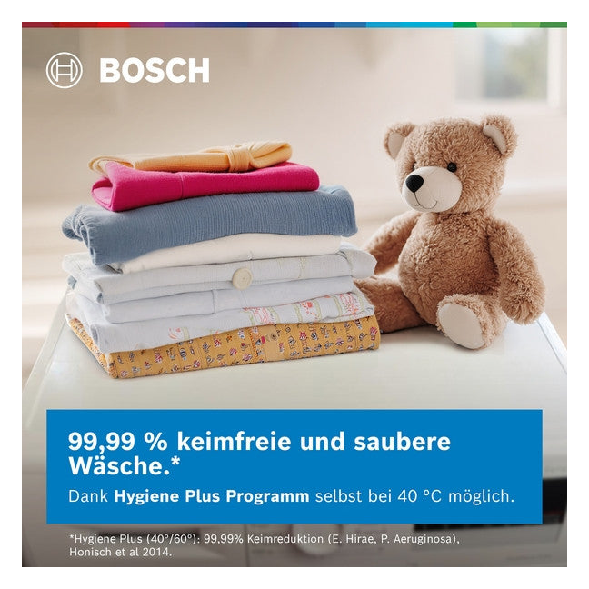 Bosch Serie 8 WGB244071 Waschmaschine 9 kg – 1400 U/min, Energieklasse A