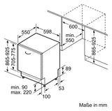 BOSCH-HG Geschirrspüler C edst vollint B598mm SBV2HTX08E