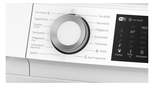 Bosch Serie 6 WGJ2440H1 Waschmaschine 9 kg – EEK A, 1400 U/min, Home Connect