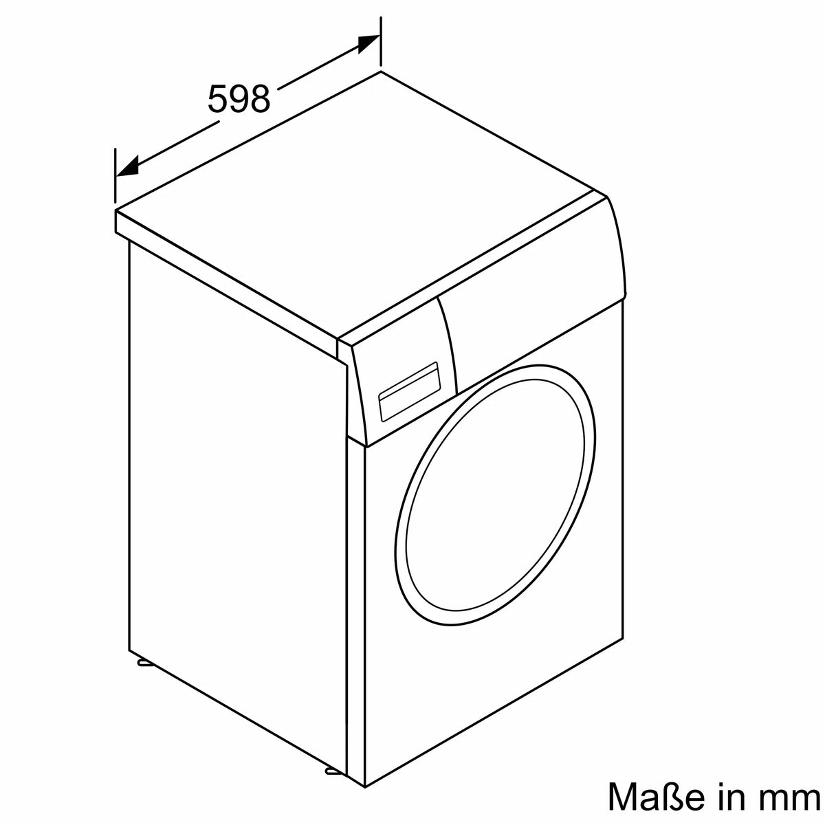 Siemens iQ700 WG44B2A40 Waschmaschine 9 kg – i-Dos, 1400 U/min, Home Connect