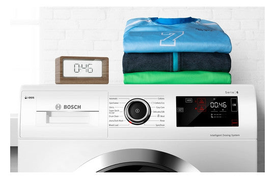Bosch Serie 6 WGJ2440H1 Waschmaschine 9 kg – EEK A, 1400 U/min, Home Connect