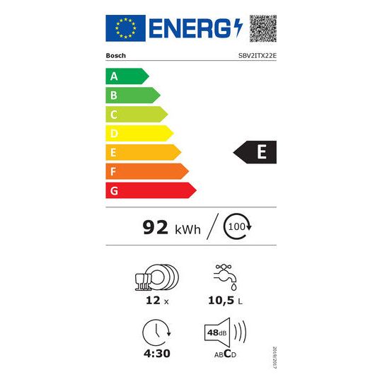 BOSCH-HG Geschirrspüler vollint SMV2HTX02E