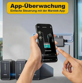 Balkonkraftwerk Komplett-Set 440 Wp Bifazial mit MARSTEK Saturn M2-800 WLAN