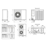 VA Heizungswärmepumpe aroTHERM plus VWL 75/6 A