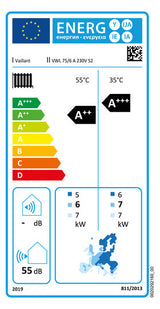 VA Heizungswärmepumpe aroTHERM plus VWL 75/6 A