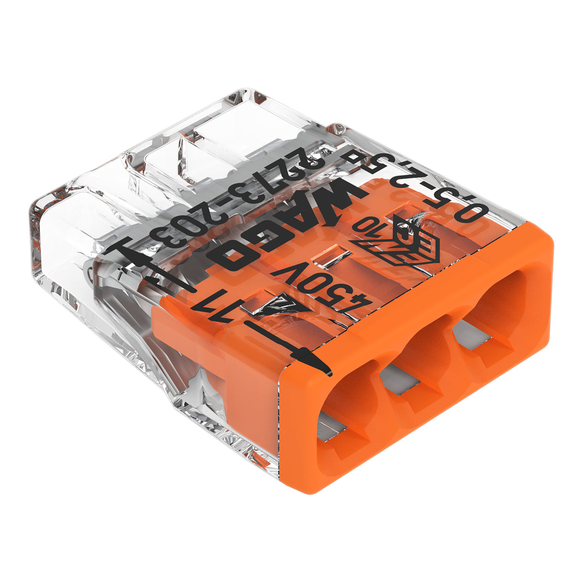 WAGO Steckklemme 3f 450V 24A