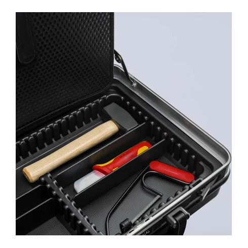 KNIPEX Werkzeugkoffer Elektro 4Zangen 1Hämmer Sägen 00 21 05 HL S