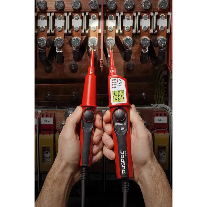 BENNING Spannungsprüfer 2p CAT.IV 1-1000V LED/LCD DUSPOL digital