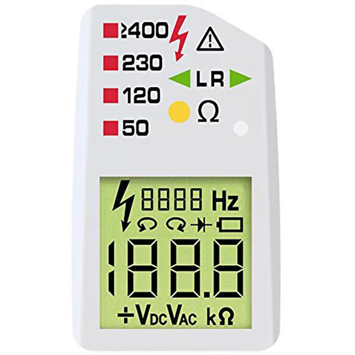 BENNING Spannungsprüfer 2p CAT.IV 1-1000V LED/LCD DUSPOL digital