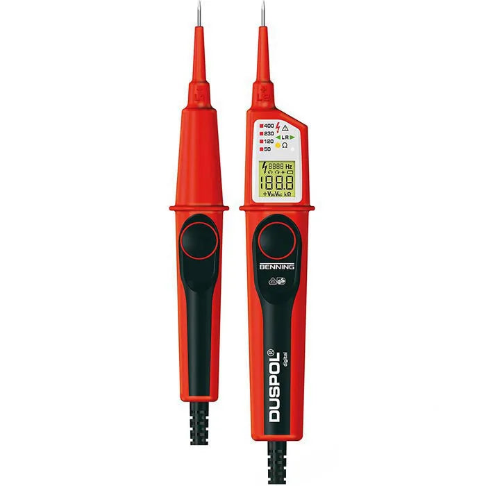 BENNING Spannungsprüfer 2p CAT.IV 1-1000V LED/LCD DUSPOL digital